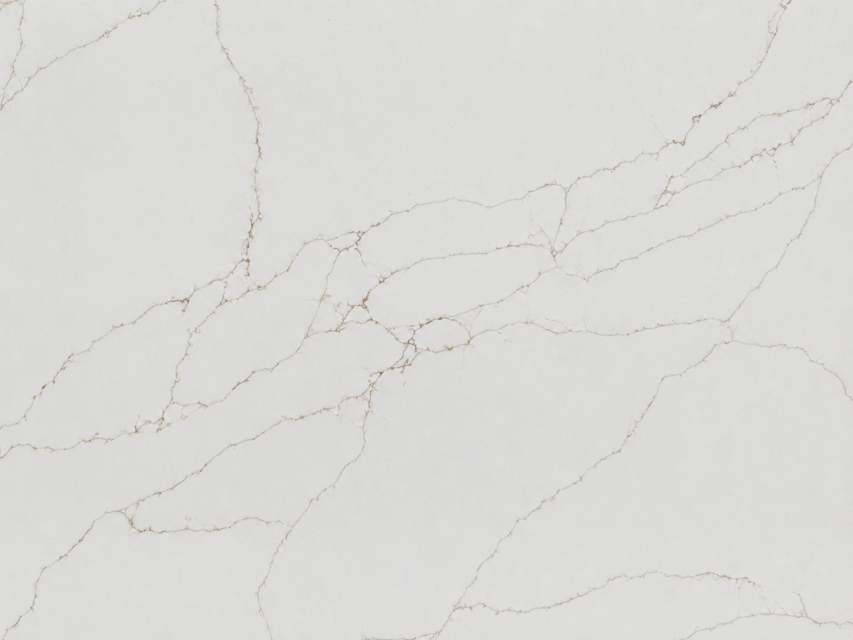 Detailed white stone texture with soft branching gold veins